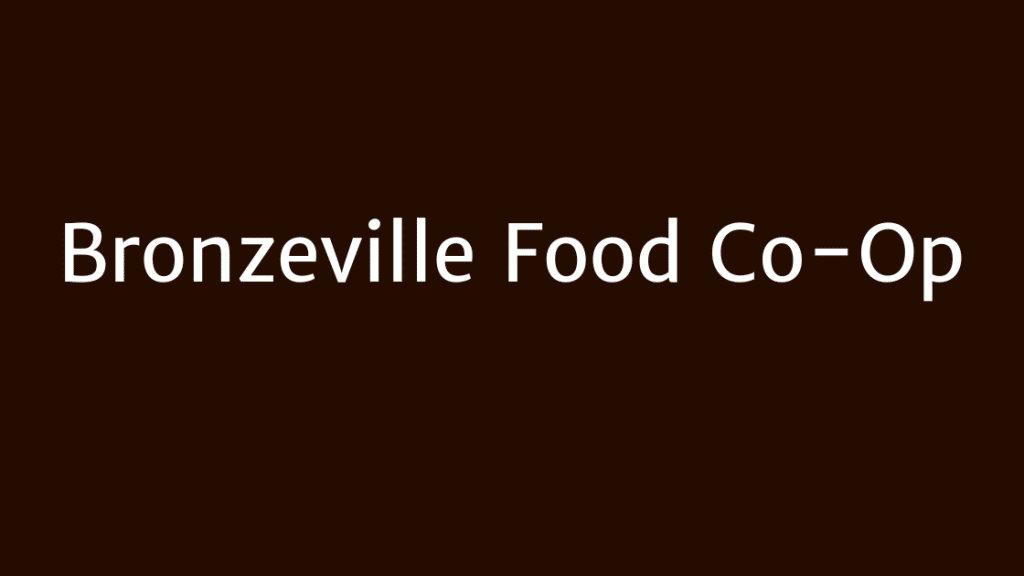 Bronzeville Food Co-Op
