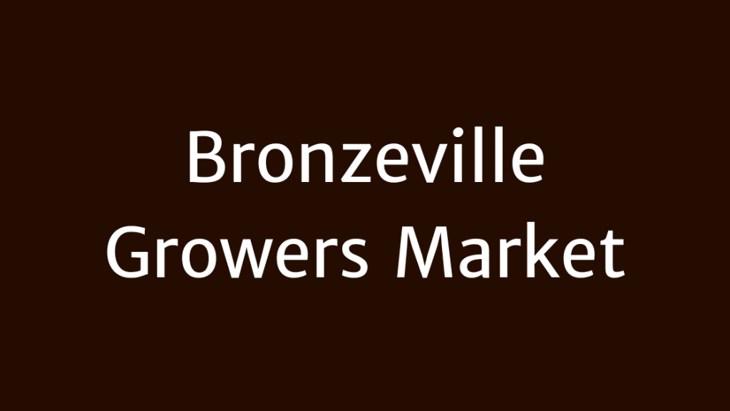 Bronzeville Growers Market